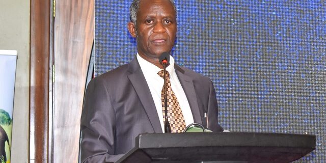 The newly appointed chairman Mr Kalema James.