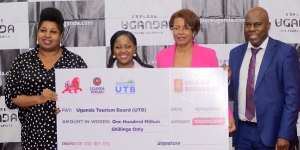 UTB receives sh 100million from Uganda breweries