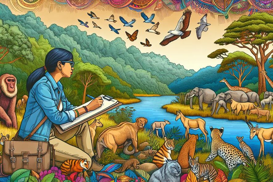 conserving and protecting wildlife through art